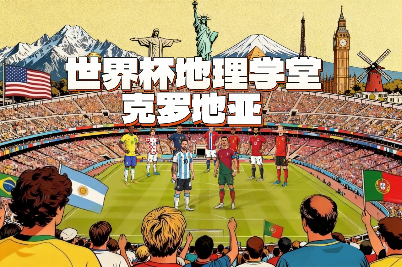 世界杯地理学堂:名字带奇的克罗地亚,主场球衣真的来自象棋?